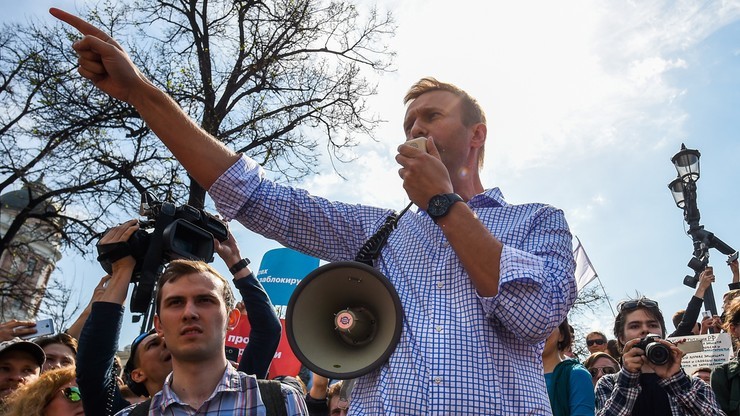 Opozycjonista Nawalny wyszedł z rosyjskiego aresztu