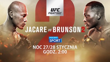 UFC Fight Night: Jacare - Brunson 2 w Polsacie Sport