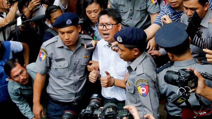 Wiceprezydent USA wzywa władze Mjanmy do uwolnienia dziennikarzy agencji Reutera
