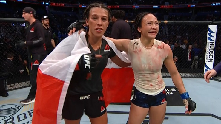 UFC: Jędrzejczyk zamęczyła Waterson. Pewne zwycięstwo Polki