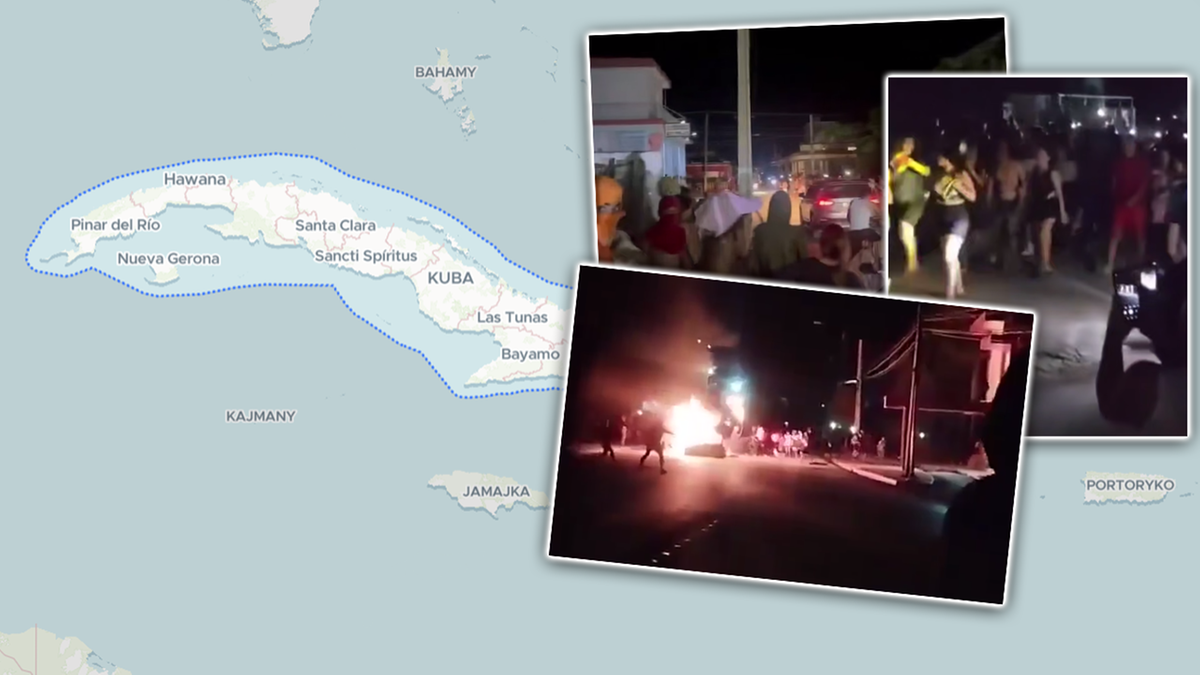 Masowe protesty na Kubie. Podpalono budynek partii, władza wysyła siły specjalne