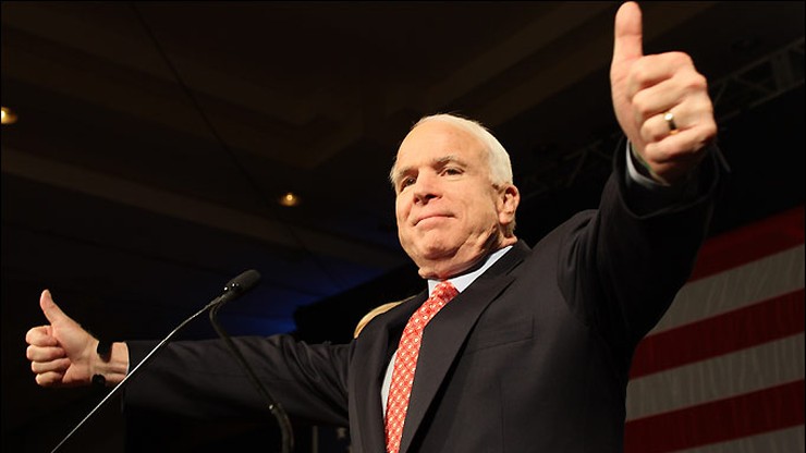Chory na nowotwór McCain chce wziąć udział w debacie na temat Obamacare