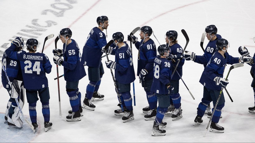 Pekin 2022: Finlandia pokonała Szwajcarię i awansowała do półfinału turnieju hokejowego