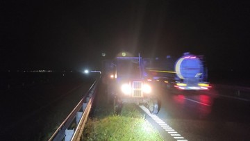 Pijany traktorzysta jechał obwodnicą pod prąd