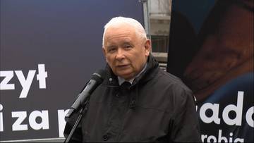 "Gadają, nie robią". Kaczyński podsumowuje dwulecie rządu