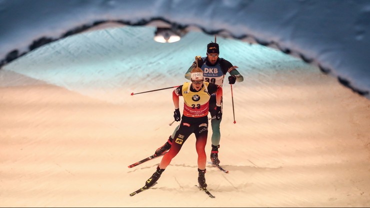 PŚ w biathlonie: Boe wciąż niepokonany w sprincie