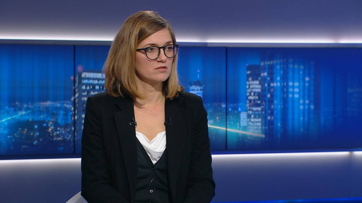Magdalena Biejat w programie "Gość Wydarzeń"