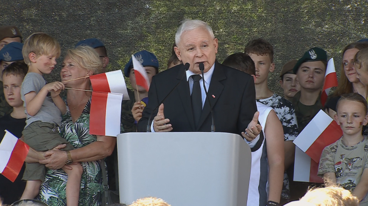 Jarosław Kaczyński: W Polsce jest potężny obóz zdrady narodowej