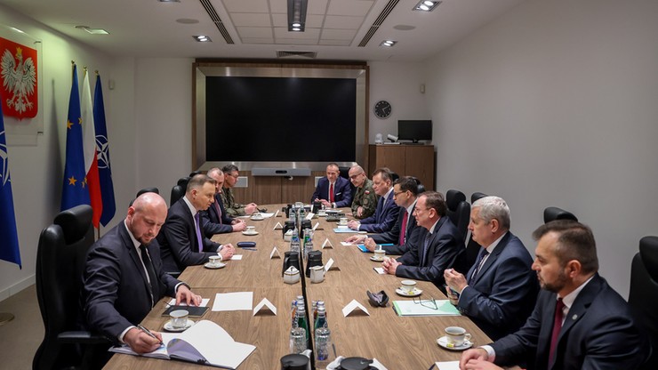 Prezydent zwołał spotkanie z premierem i ministrami. Tematem wojna w Ukrainie i bezpieczeństwo