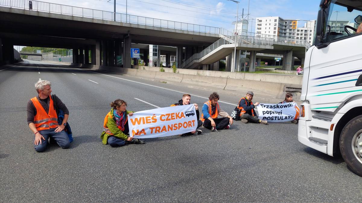 Ostatnie Pokolenie wraca na ulice. "Akcje ostrzegawcze" w stolicy