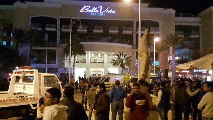 Atak na hotel w Egipcie: trzech turystów ranionych przez uzbrojonych napastników