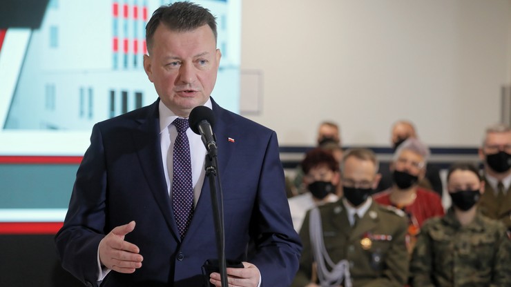 MSZ: Mariusz Błaszczak rozmawiał z sekretarzem stanu USA o napiętej sytuacji wokół Ukrainy