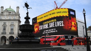 Wielka Brytania: 881 ofiar koronawirusa w ciągu ostatniej doby
