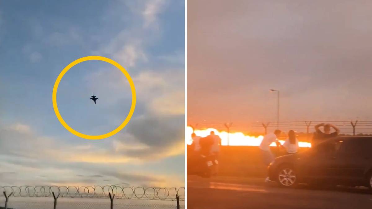 Katastrofa lotnicza w czasie prób do Air Show. Rozbił się F-16