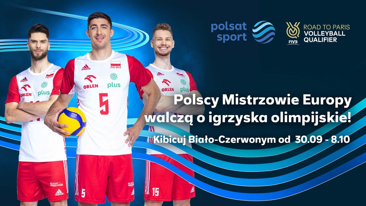Polscy siatkarze walczą o igrzyska. Turnieje kwalifikacyjne w kanałach Polsat Sport