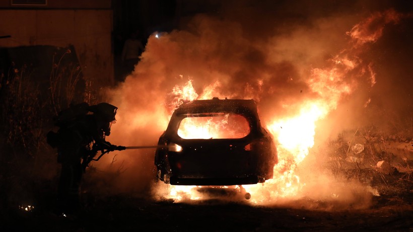 Kibice w Bośni i Hercegowinie spalili auto sędziego piłkarskiego