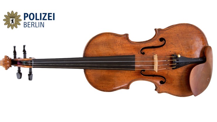 Skradzione skrzypce były warte 275 tys. euro. Złodziej sprzedał je za 200 euro