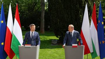 "Długie lata czekałem na ten moment". Tusk po spotkaniu z Magyarem