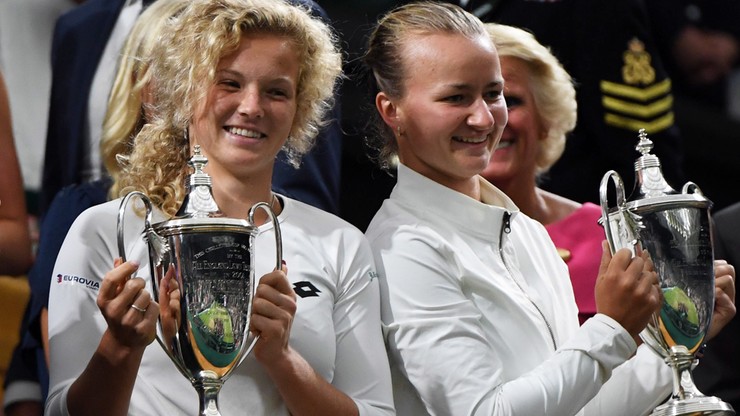Wimbledon: Triumf Krejcikovej i Siniakovej w deblu