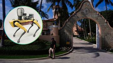 Nowa ochrona Donalda Trumpa. Agentów wspiera Spot