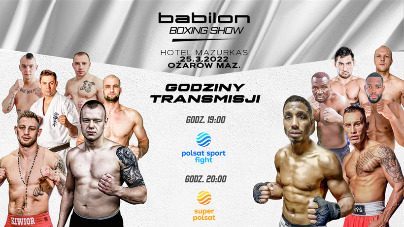 Babilon Boxing Show: Stanioch - Mohoumadi. Transmisja TV i stream online