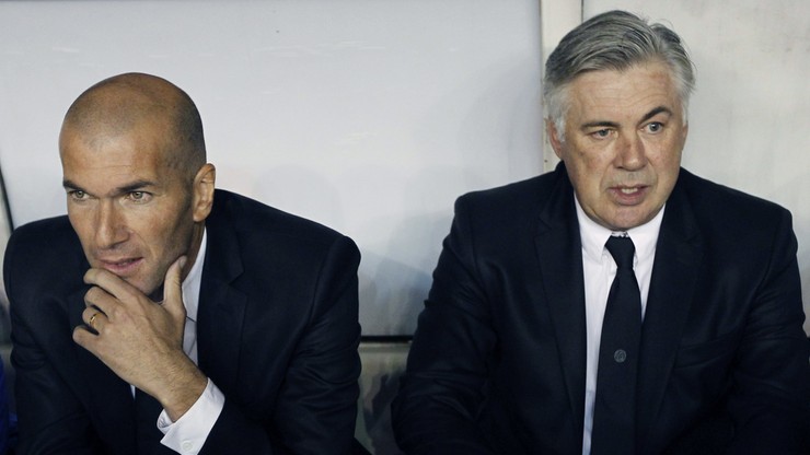 Zidane i Ancelotti po różnych stronach barykady
