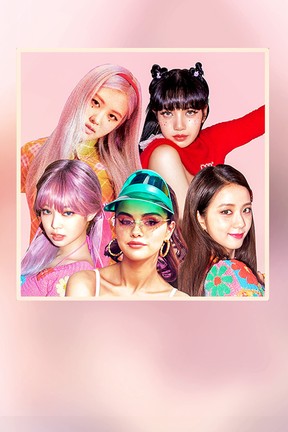 2020-09-04 Zespół Blackpink w duecie z Seleną Gomez