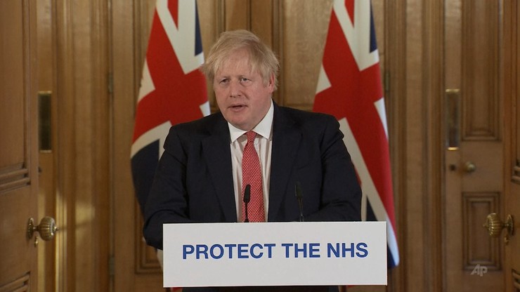 Brytyjski premier nadal na intensywnej terapii. "Jego stan się poprawia"