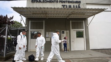 Co najmniej 49 ofiar pożaru w więzieniu w Kolumbii. Ogień wzniecili osadzeni  