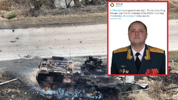 Media: zginął rosyjski generał. Był dowódcą elitarnej dywizji