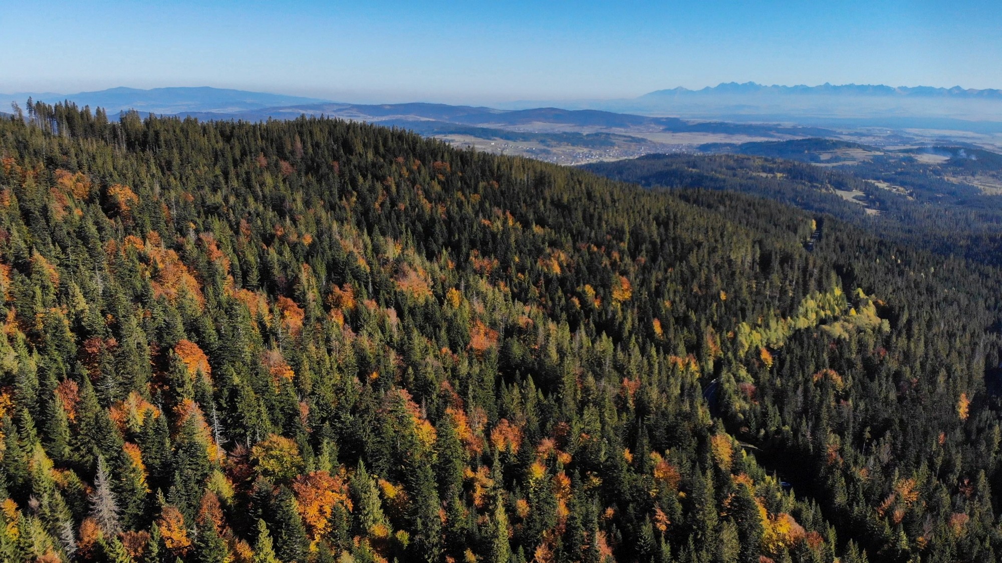Jesień w górach z lotu ptaka - zdjęcie 22