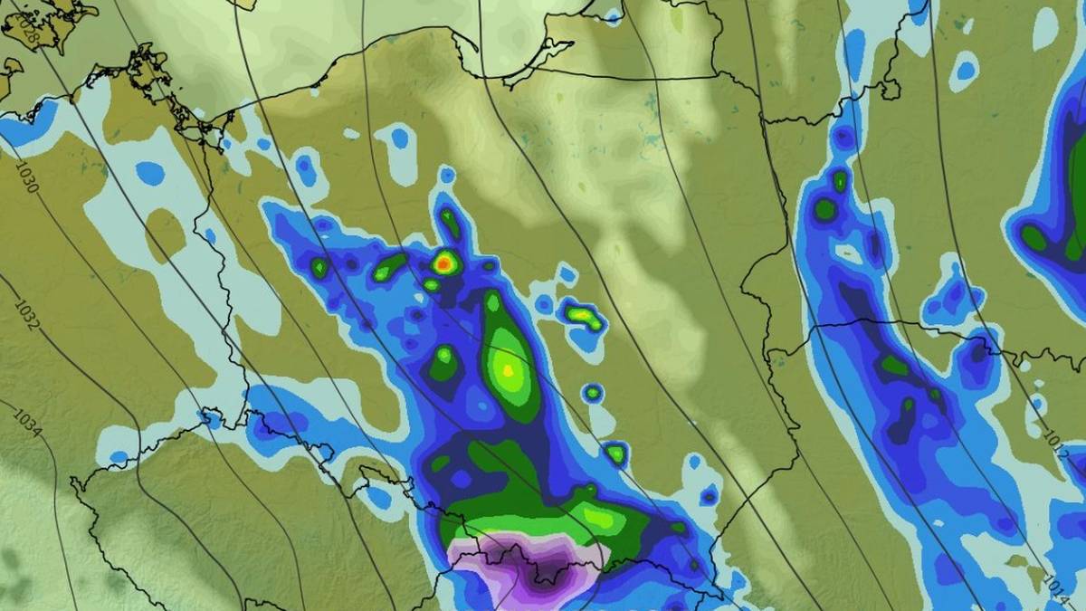 Śnieg popada w górach, a z czasem też na terenach podgórskich Tatr i Bieszczad