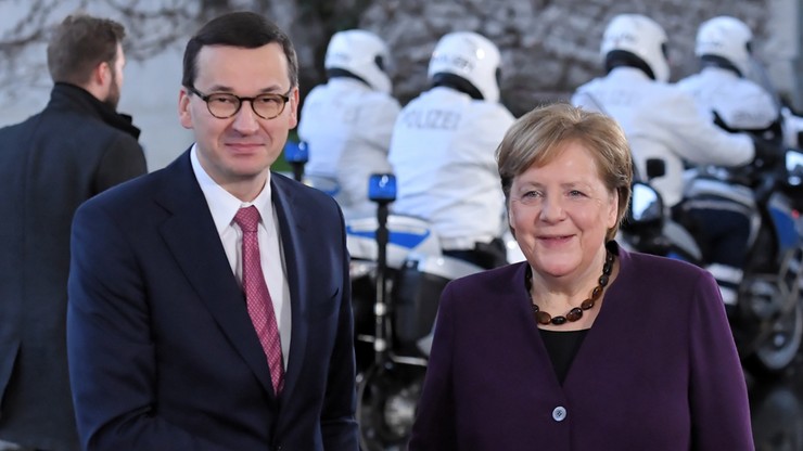 Morawiecki spotkał się z Merkel. "Mamy dobrego, solidnego partnera"