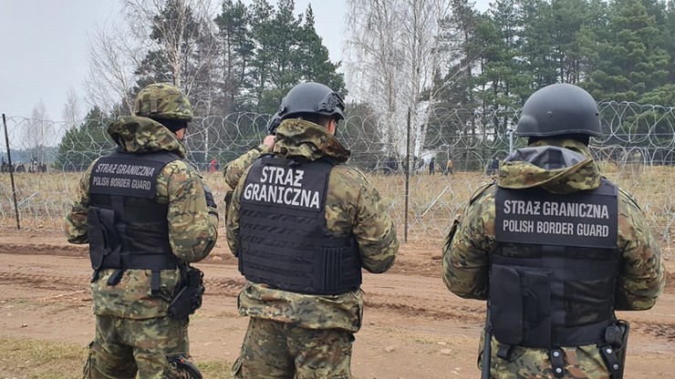 Kryzys na granicy. Stuosobowa grupa migrantów próbowała w rejonie Czeremchy wedrzeć się do Polski