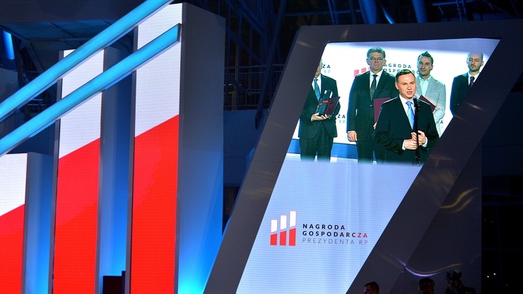 Andrzej Duda wręczył Nagrody Gospodarcze Prezydenta RP