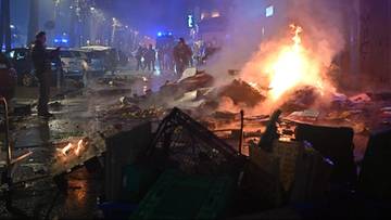 Brutalne starcia z policją w Turynie. Ponad 30 funkcjonariuszy zostało rannych