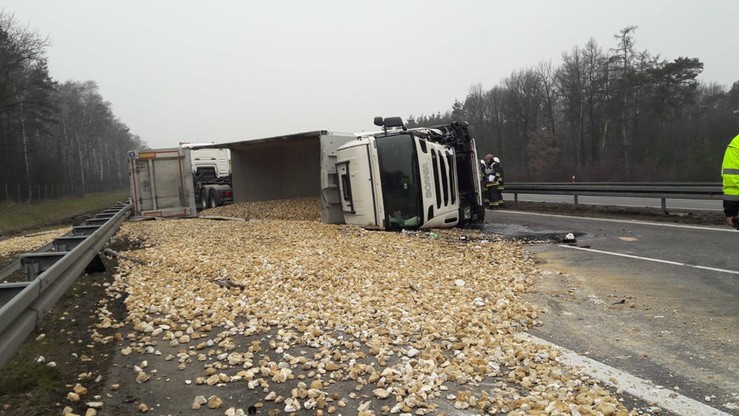 Dwa wypadki w Opolskiem. Autostrada A4 zablokowana w kierunku Katowic