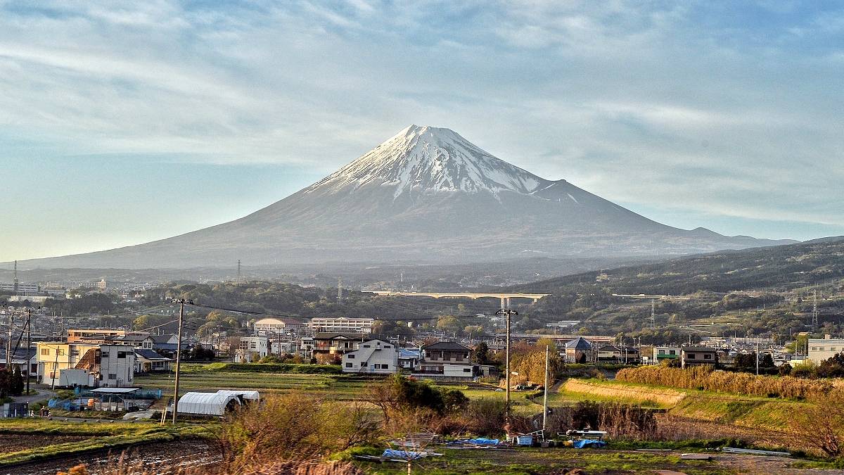 Wulkan Fudżi w Japonii. Fot. Pixabay.