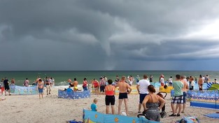 28.08.2020 09:00 Trąba wodna w Kątach Rybackich, a trąba powietrzna w Bukowinie. Dachy zerwane, uprawy zniszczone [FOTO]