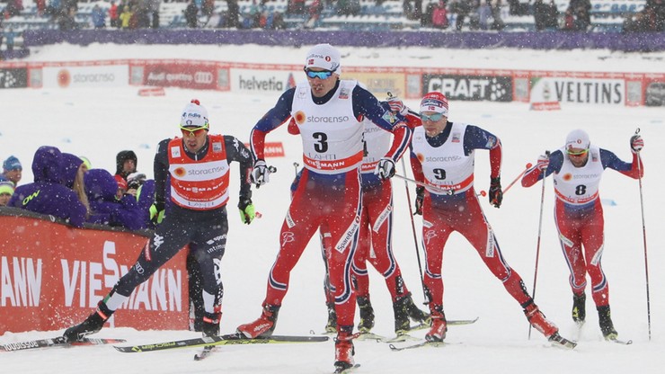 PŚ w kombinacji: Polacy na 9. miejscu w drużynowym sprincie w Lahti
