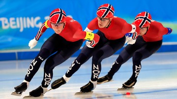 Pekin 2022: Norwescy panczeniści powtórzyli sukces z Pjongczangu