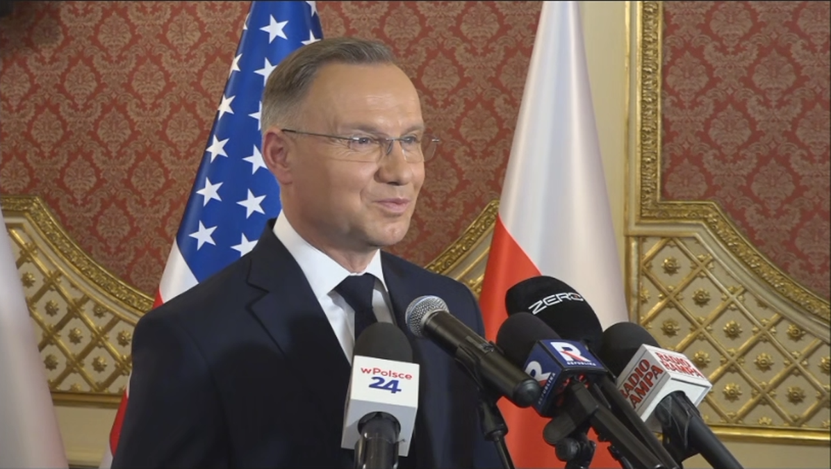 "Słuchałem z łezką w oku". Andrzej Duda reaguje na słowa Joe Bidna