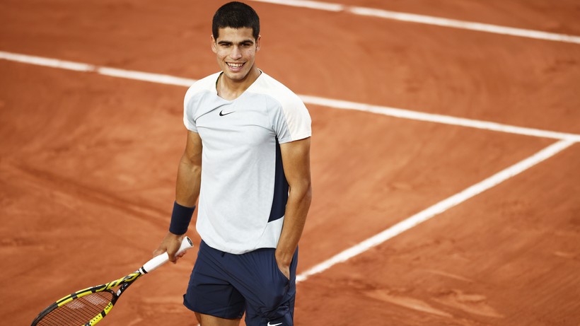 Roland Garros: Carlos Alcaraz wymęczył zwycięstwo - Polsat Sport