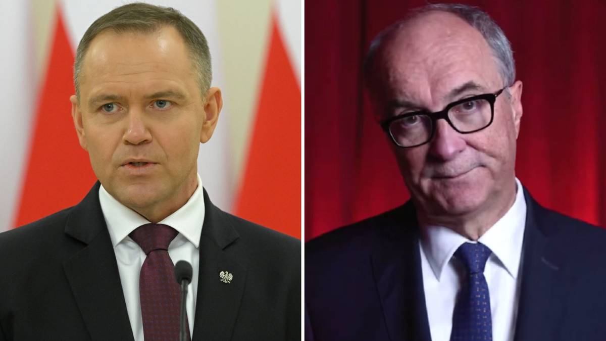 Czarzasty appeals to Nawrocki. "You won't get anything done on your knees."