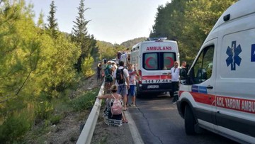 Wypadek autokaru z polskimi turystami. Poprawił się stan trzech hospitalizowanych osób
