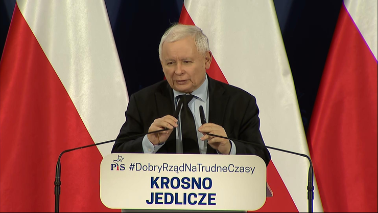 Jarosław Kaczyński: Atakuje nas niebywałe, bezczelne kłamstwo