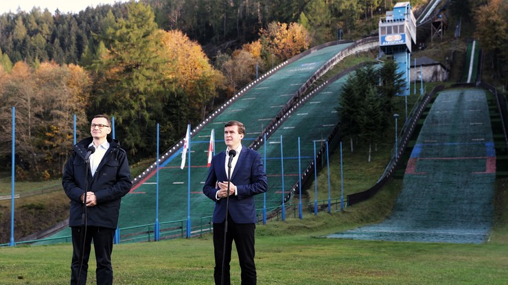 Premier Morawiecki: Są pieniądze na modernizację dwóch skoczni