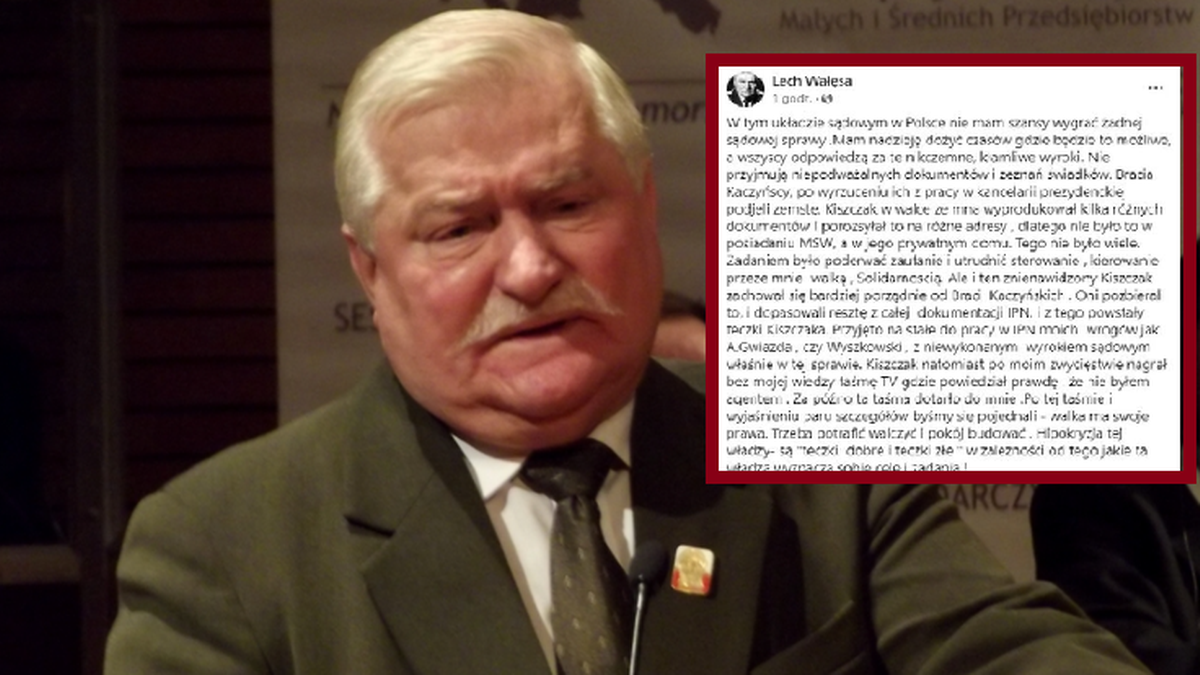 Lech Wałęsa przegrał ze Sławomirem Cenckiewiczem. "Precz z komuną!"