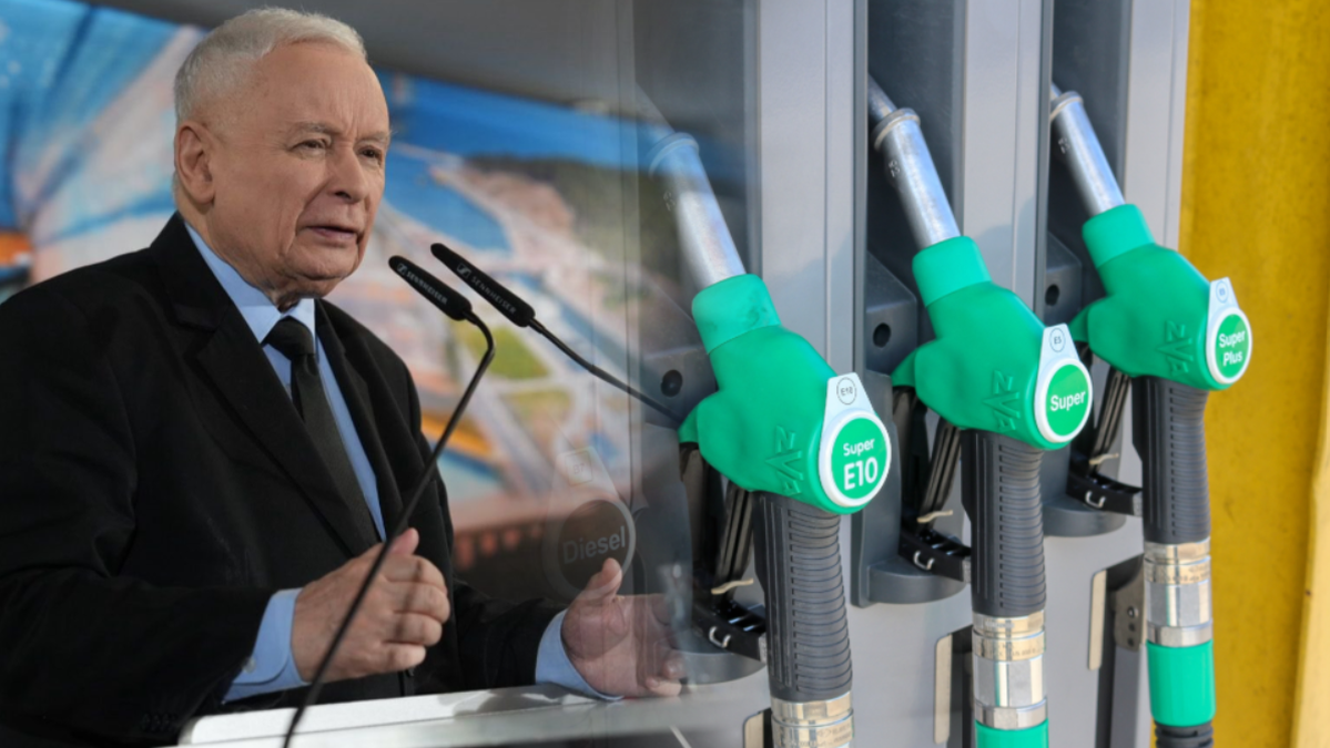 Rządowe obniżki cen paliw. Kaczyński oskarża Orlen, dostał odpowiedź z rządu
