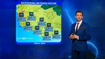 Orkan Tomasz szaleje nad Polską. Po silnym wietrze - deszcz i śnieg